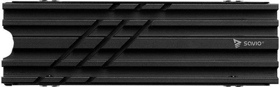 Ftohës SSD M.2 Savio AK-60, për NVMe 2280, ngjyrë metalike