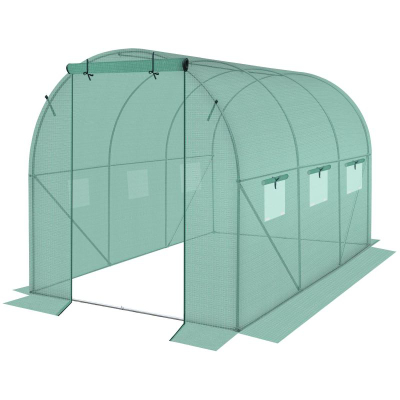 Mbulesë sere tunel Saska Garden FOIL COVER, 200x300x200 cm, jeshile