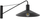 Lampë muri jashtë TK Lighting Jump 6638, metal, IP44, e zezë