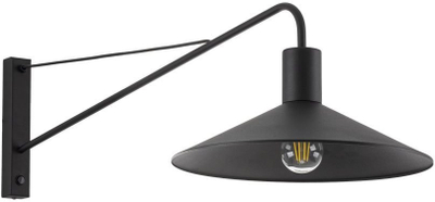 Lampë muri jashtë TK Lighting Jump 6638, metal, IP44, e zezë