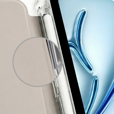 Mbulesë tablet 3mk Hardy TabCase Starlight, për Apple iPad Air 13, 13", bezhë