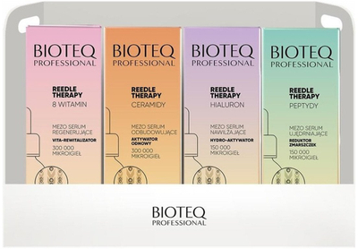 Meso serum Bioteq Reedle Therapy, mikro gjilpëra, set 4 x 30ml