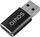 Adapter USB Savio AK-81, USB-C 3.1 F në USB-A 3.1 M, i zi
