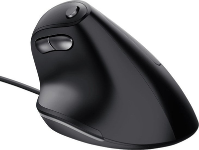 Maus Trust Ergo, me kabllo, USB, i zi