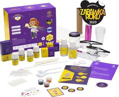 Set eksperimentesh SmartBee Premium BeeBox Kingdom of Colors, edukativ për fëmijë, multingjyrësh