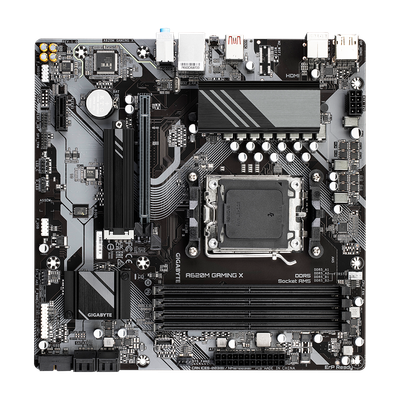 Pllakë amë Gigabyte A620M Gaming X, DDR5, PCIe 4.0, e zezë