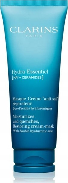 Маска за лице Clarins Hydra Essentiel, длабока хидратација, за сува кожа, без боја