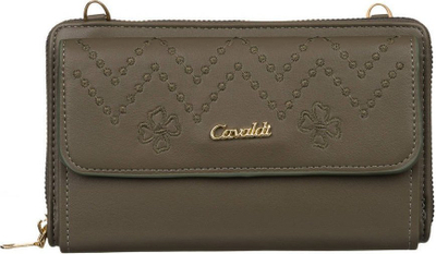 Çantë portofol për gra 4U Cavaldi, crossbody, për telefon, gri