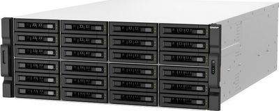 Server NAS Qnap TS-h3087XU, 30 vende për disqe, 64GB RAM, për raft 4U
