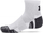 Çorape sportive Under Armour Performance Quarter, set 3 copë, material që thith djersën, të bardha