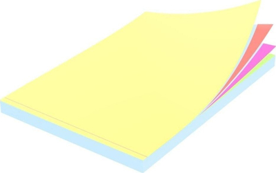 Letra kopjimi Wektor A4, 100 fletë, ngjyra pastel