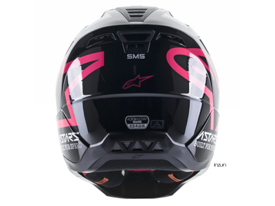 Helmetë motori Alpinestars S-M5 Compass, off-road, e zezë rozë