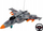 Lodër avion me komandë nga larg Leantoys MIG-25, 26 cm, gri