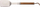 Shpatullë për skarë Fiskars Grill Chef 1066425, 35 cm, plastikë dhe silikon, e bardhë me portokalli