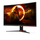 Monitor AOC C27G2E/BK, 27", Full HD, 165 Hz, i zi