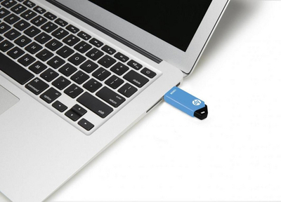 USB PNY V150w, 128GB, USB 2.0 Type A, zi me blu