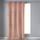 Perde velour Douceur d'intérieur Pink Velvetine, 140x240 cm, rozë