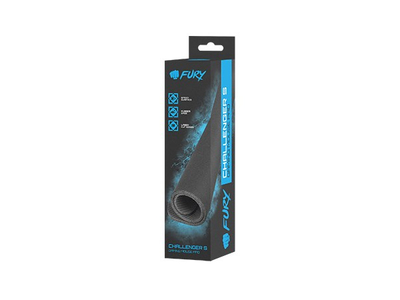 Mousepad gaming Fury Gaming L, sipërfaqe speed, i zi