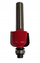 Freza ruter për rrumbullakim konkav Freud F03FR01695, Ø19mm, bosht 8mm, e kuqe