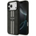 Mbrojtëse telefoni Guess 4G Printed Stripes MagSafe, për iPhone 17 Pro Max, e zezë