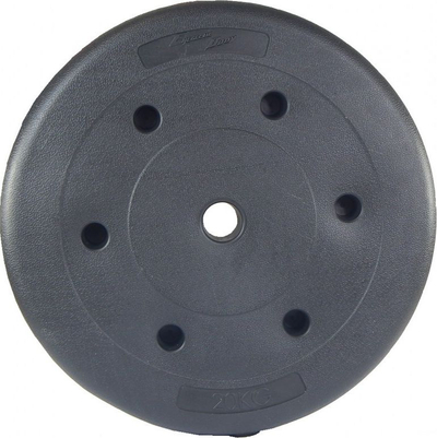Disk peshe Enero Fit Concrete, 20 kg, vrimë 29.5 mm, i zi