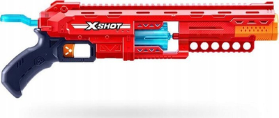 Pistoletë lodër Zuru X-Shot Caliber, fishekë shkumë, për kalamaj 8+, e kuqe