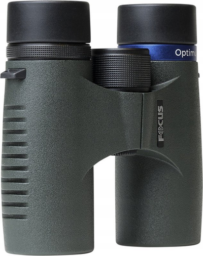 Binoklla Focus Optimum 10x32 ED, zmadhim 10x, trup që s’e zë uji, ngjyrë e zezë