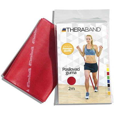 Llastik gome për ushtrime Thera Band 12.5 cm x 2 m