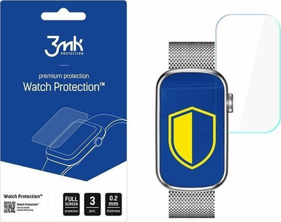 Folie mbrojtëse 3MK ARC për smartwatch Garett Action Wave RT, transparente