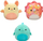 Lodër pellushi Squishmallows Cascade SQCR05477, 40cm, breshkë teal me karapacelë tie dye shumëngjyrësh