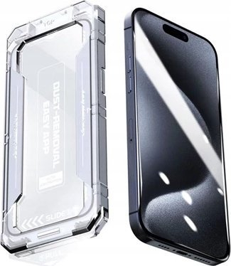 Xham mbrojtës Mobile Origin për iPhone 16, xham i fortë i tejdukshëm për ekran