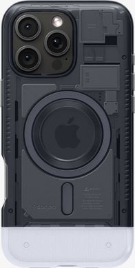Mbështjellës telefoni Spigen Classic C1 MagSafe për iPhone 16 Pro, mbrojtës, graphite