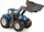 Traktor lodër New Holland TPK1, 1:16, me dyer që hapen, blu