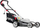 Kositëse elektrike NAC LE18-46-SI-G, 1800W, gjerësi kositje 46 cm, gri e bardhë