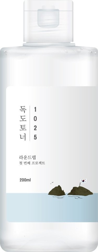 Tonik fytyre Round Lab 1025 Dokdo, hidratues, 200ml, transparent