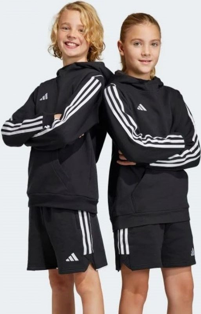 Shorce sportive për kalamaj adidas Tiro 23 League Jr, Aeroready, me xhepa me zinxhir, të zeza