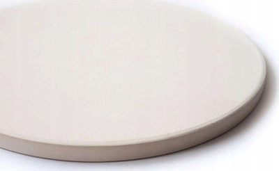 Камен за пица Kamado Bono, 30 cm, керамички, бел