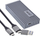 Kuti ekstere SSD InLine USB4, M.2 NVMe, USB C 40Gb/s, alumini gri