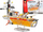 Lodër ndërtimi Alloy Toys Missile Frigate, set metalik, 373 pjesë, me shumë ngjyra