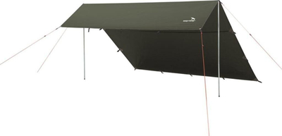 Mbulesë tende Easy Camp Void Tarp, 3x3 m, për kamping, jeshile Rustic