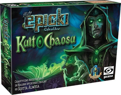Zgjerim loje tavoline Galakta Small Epic Cthulhu Cult of Chaos, expansion pack, shumëngjyrëshe