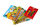 Set 5 libra LFN25 për fëmijë + ngjyrat për ngjyrosje, 10015