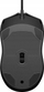Maus HP 105, optik, me kabllo USB, i zi