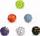Top për qen Beeztees ViNylon Puppy Ball, set 5 copë, najlon, shumëngjyrësh
