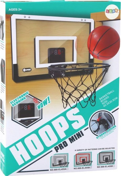 Kosh basketbolli elektronik, tabelë transparente, numërim automatik pikësh