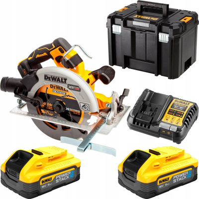 Sharrë rrethore pa kabllo DeWALT DCS573H DCS573H2T QW, 190mm, 18V, e verdhë