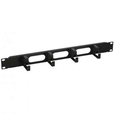 Organizues kabllosh për rack Intellinet 711685, 1U, për kabinete 19", i zi