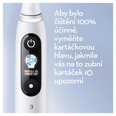 Furçë dhëmbësh elektrike Oral B iO8 Series White Alabaster kOBR126