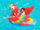 Dyshek noti Bestway Parrot 41127, 173x170 cm, vinil 0.32 mm, shumëngjyrësh