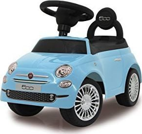 Makinë lodër ride on Jamara Fiat 500 460327, me bateri, për fëmijë 1 3 vjeç, e kaltër